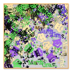Mardi Gras Metallic Confetti  