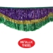 Mardi Gras Tinsel Fringe Bunting (Pack of 6) - 56383-GGP