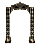 Masquerade 3-D Archway Prop
