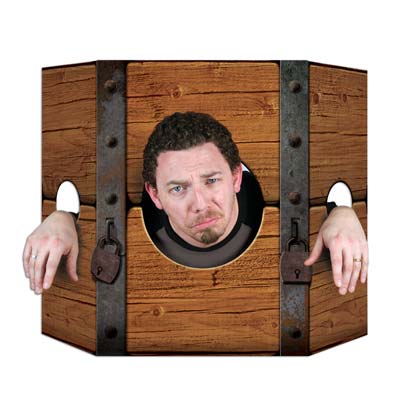 Medieval Stockade Fun Photo Prop