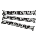 Silver Metallic "Make Some Noise" Party Sticks