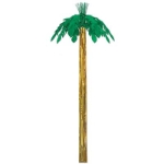 Metallic Palm Tree ceiling decoration 