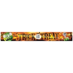 Metallic Trick Or Treat Banner 