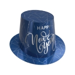 Midnight Blue New Year Hi-Hat w/ Silver Accents 