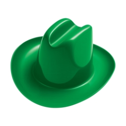 Miniature Green Plastic Cowboy Hats (Pack of 36) mini green cowboy hats, miniature plastic cowboy hats, western party favors, cowboy hat decorations, green mini hats, party express cowboy hats, western theme supplies, cowboy craft accessories, small cowboy hats bulk