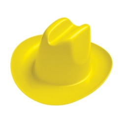 Miniature Yellow Plastic Cowboy Hats (Pack of 36) mini yellow cowboy hats, miniature plastic cowboy hats, yellow cowgirl party favors, western party decorations, yellow mini hats bulk, cowboy craft accessories, cowgirl birthday supplies, small cowboy hats pack of 36, Party Express cowboy hats
