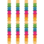 Multi-Color Ceiling Drops