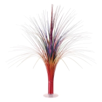 Multi-Color Metallic Spray Centerpiece