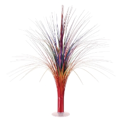 Multi-Color Metallic Spray Centerpiece