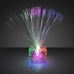 Multi-Color Mini Clear LED Centerpieces 