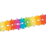 Multi-Color Pageant Garland made of tissue material.