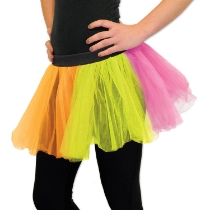 Multi-Color Tutu (Pack of 12) multi color tutu, rainbow tutu, colorful tutu, multi-color tutu pack of 12, polyester tulle tutu, tutu costume accessory, one size fits most tutu, black elastic waistband tutu, rainbow costume accessory, dance recital tutu, birthday party costume, fun run tutu, spirit week accessories, group costume accessories, themed party costume, dance costume tutu, bulk tutus, colorful tulle skirt, event costume supplies, Party Express