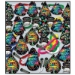 bright colored nye party supplies in a kit for 100 people