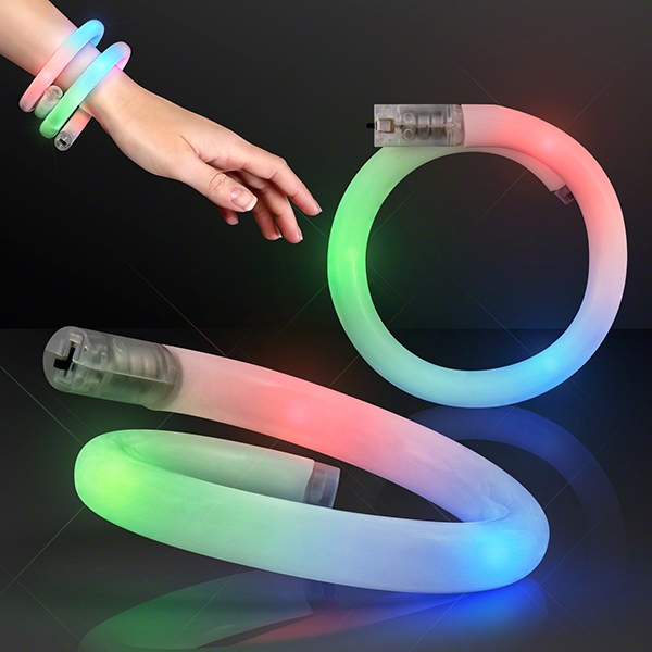 Flash LED Tube Bracelets