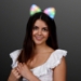 LED Headbands with Fluffy Cat Ears