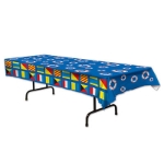 Plastic Nautical Table Cover