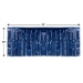 Navy Blue Metallic Table Skirting (Pack of 6) - 55048-NY