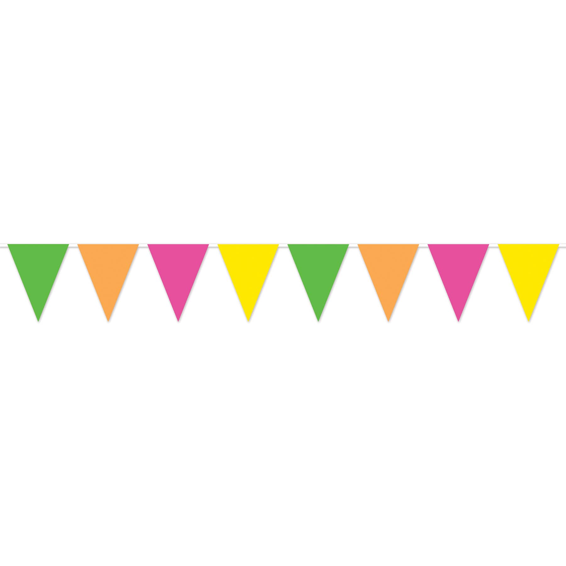 Neon Pennant Banner