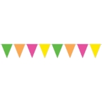 Neon Pennant Banner