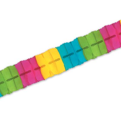 Neon Leaf Garland hanging decoration