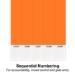 Neon Orange Solid Color Wristbands (Pack of 600) - 66175-NO