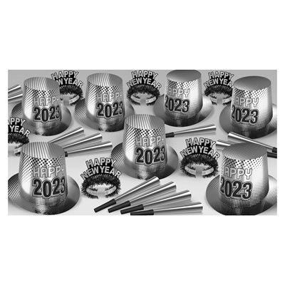 New Year "2023" Silver Assortment for 50