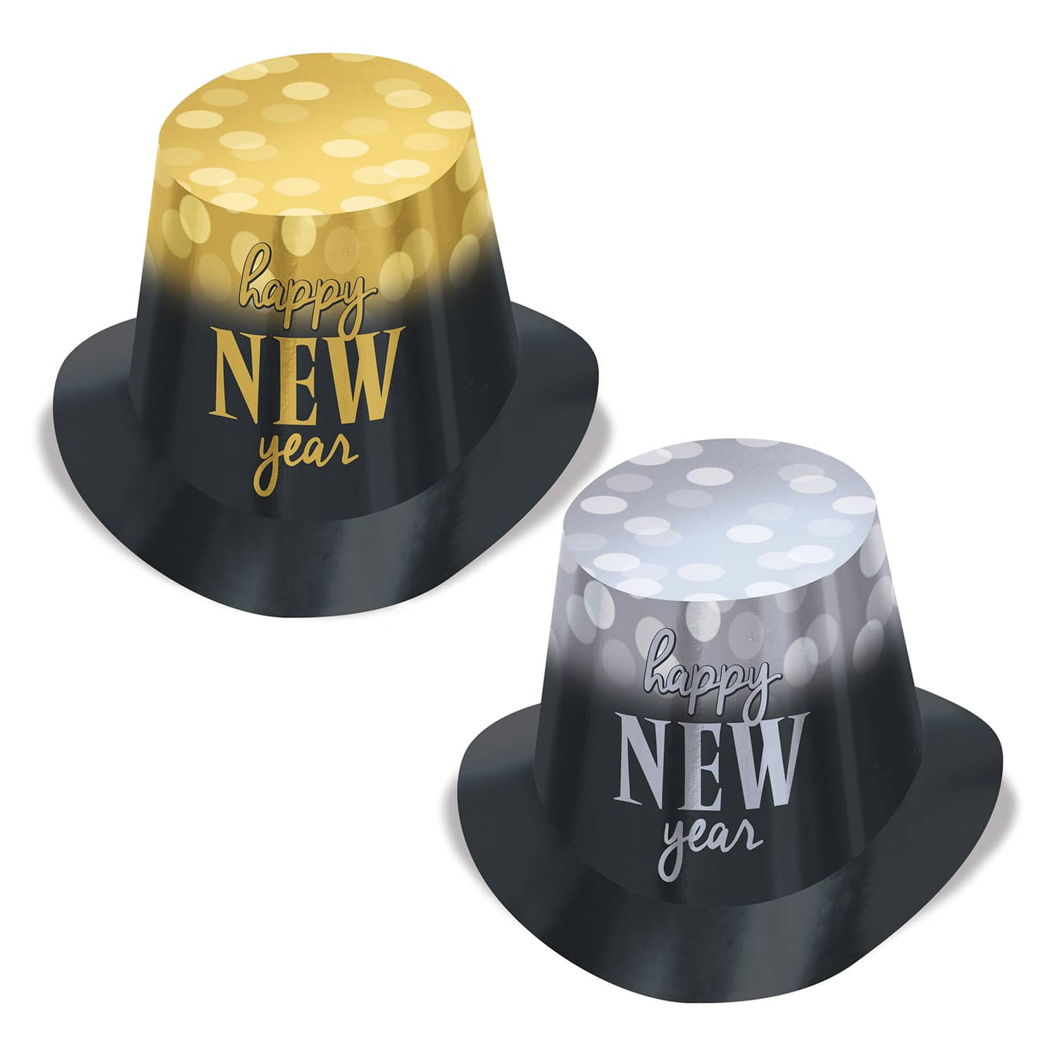 New Year Lights Hi-Hats for New Years Eve Parties