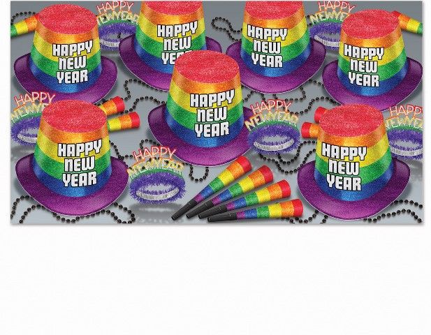 Gay Pride New Year's Eve Party Kit