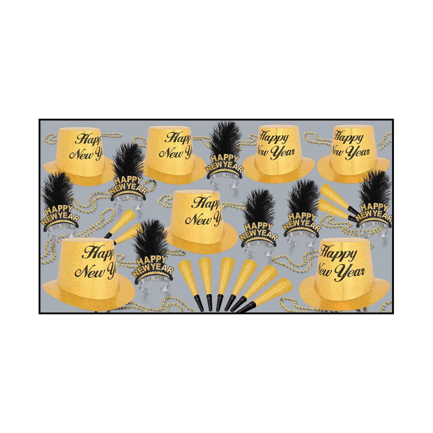 Topaz Happy New Year Assortment for 50 