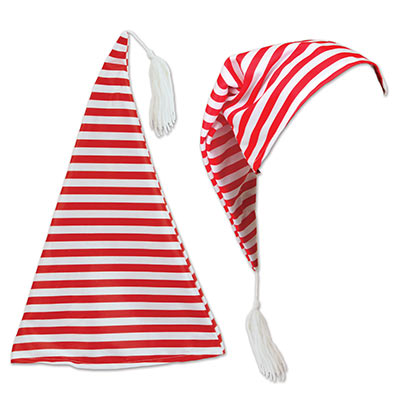 Red and White Stripe Nightcap