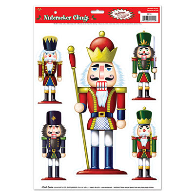 Nutcracker Cling Decorations