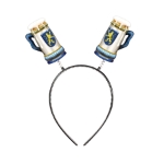Oktoberfest Boppers (Pack of 12) Oktoberfest boppers, Bavarian head boppers, Oktoberfest party accessories, beer festival favors, German themed party supplies, Oktoberfest headbands, pretzel boppers, beer mug boppers, party favors Oktoberfest, Party Express decorations