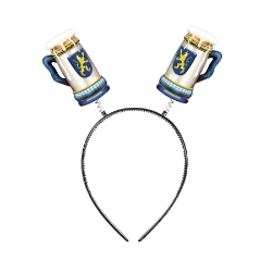 Oktoberfest Boppers (Pack of 12) Oktoberfest boppers, Bavarian head boppers, Oktoberfest party accessories, beer festival favors, German themed party supplies, Oktoberfest headbands, pretzel boppers, beer mug boppers, party favors Oktoberfest, Party Express decorations
