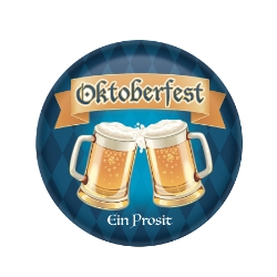 Oktoberfest Button (Pack of 6) Oktoberfest buttons, Bavarian party pins, Oktoberfest party favors, German themed accessories, beer festival decorations, Oktoberfest wearable décor, party giveaway buttons, fall festival accessories, Oktoberfest supplies, Party Express Oktoberfest