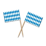 Oktoberfest Food Picks cupcake decoration 