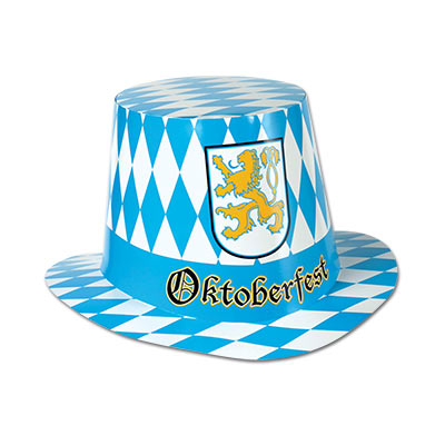 Blue and White Oktoberfest Hi-Hat
