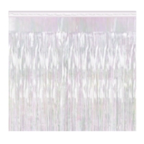 Metallic Fringe Drapes