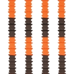 Orange & Black Ceiling Drops