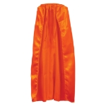 Orange Fabric Cape (Pack of 12) orange fabric cape, orange cape pack of 12, polyester cape, 30 inch cape, string tie cape, superhero capes bulk, kids party capes, costume accessories, group costume capes, party express cape