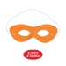 Orange Fabric Hero Mask (Pack of 12) - 66605-O