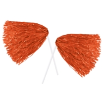Orange Party Shaker on Stick