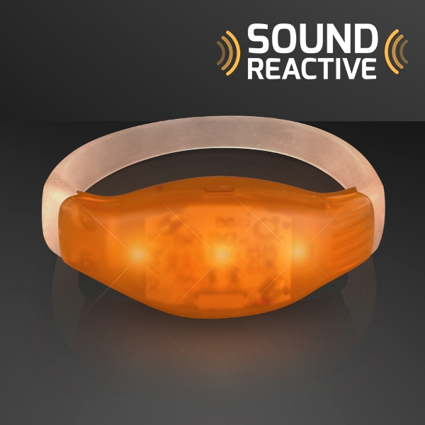 Sound Activated Light Up LED Flashing Bracelets