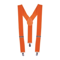 Orange Suspenders (Pack of 12) orange suspenders, adult suspenders, elastic suspenders, 1-1/2 inch suspenders, suspenders pack of 12, costume suspenders, party accessories, group costume accessories, orange costume gear, Party Express suspenders