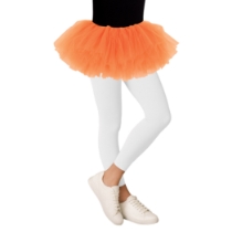Orange Tutu (Pack of 6) orange tutu, orange tulle skirt, tutu pack of 6, 5-layer tutu, elastic waistband tutu, costume tutus, party tutus, group costume accessories, one size fits most tutu, Party Express tutus