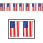 Outdoor American Flag Banner