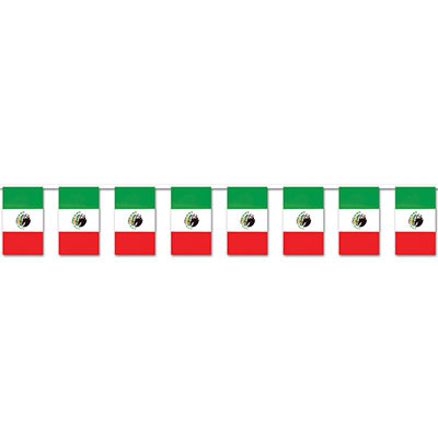 Outdoor Mexican Flag Banner