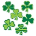 Oversized Shamrock Table Scatter (Pack of 72) - 33317
