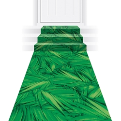 Palm Leaf Runner for a summer party indoors