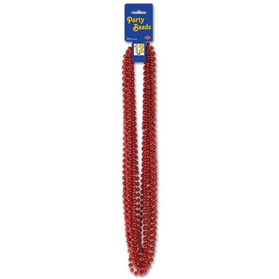 Red Small Round Beads