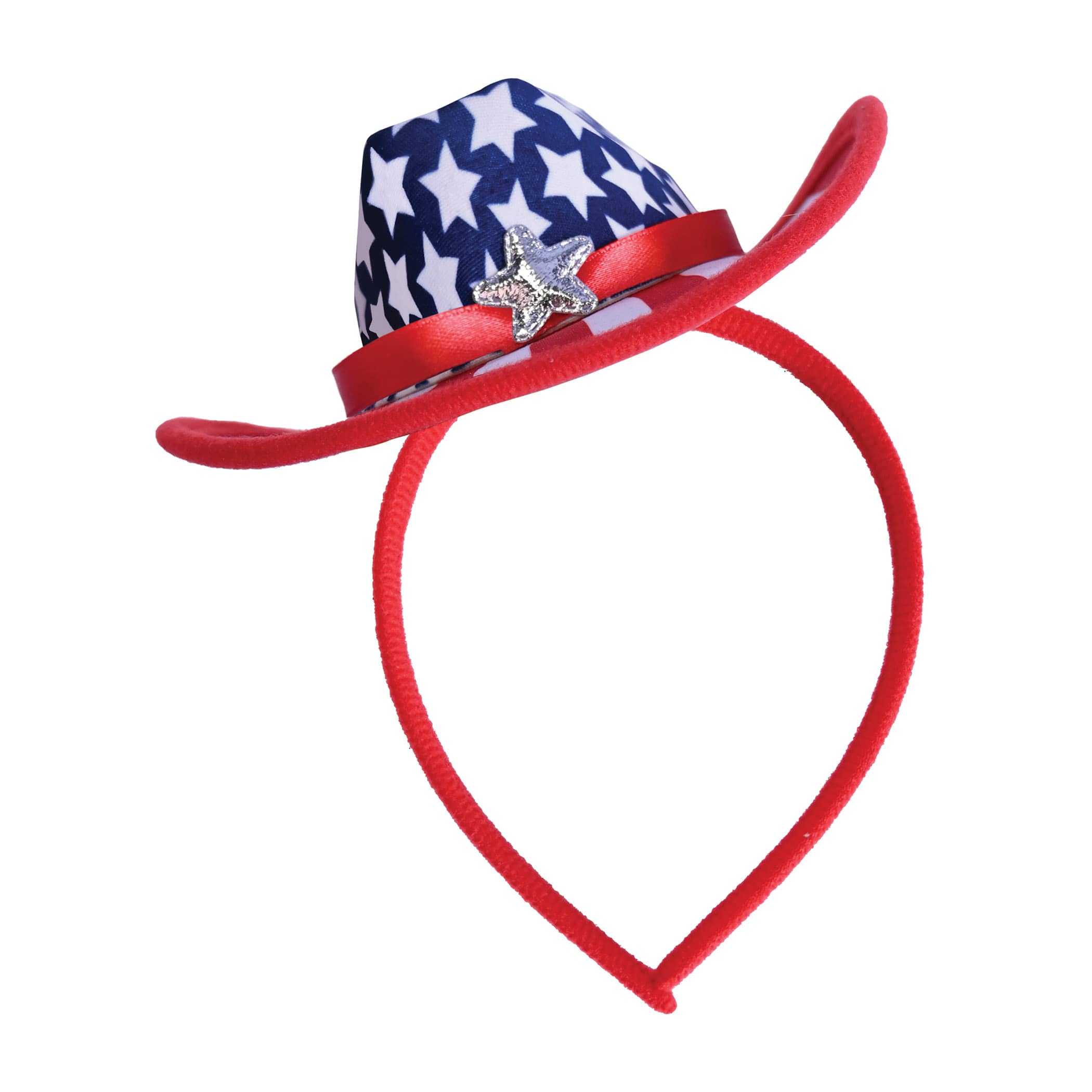 Patriotic Cowboy Hat with Headband